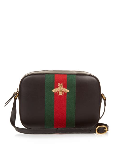 gucci bee crossbody bag|authentic gucci crossbody bag unisex.